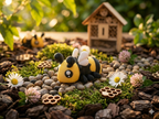 Buzzly – gelenkige 3D-gedruckte Bienen-Figur von druckpunkt, Produktfoto